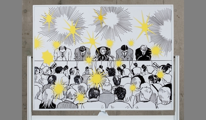 ART│福士朋子 個展『Boarding』 ギャラリー