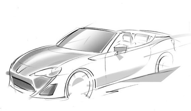 トヨタ、86のオープンモデルを予告｜Toyota ギャラリー