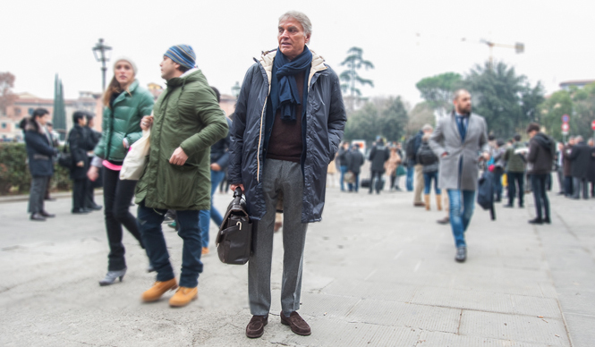 ピッティ・ウォモの伊達男29人！　ネクタイありか、ネクタイなしか？｜アンタイド編