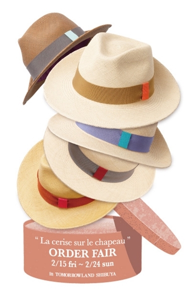 La cerise sur le chapeau｜パリの人気帽子ブランドがセミオーダーイベントを開催 ギャラリー