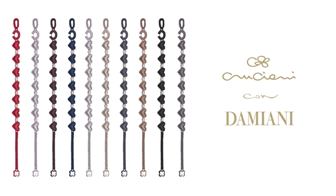 DAMIANI × Cruciani C｜ダミアーニとクルチアーニ Cによるコラボレーションブレスレットが登場