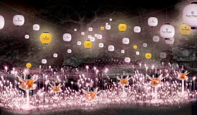 EVENT｜京都・祇園でヴーヴ・クリコが魅せる“春の夜の夢” 『クリコ イン ザ ブルーム』 ギャラリー