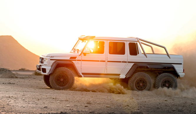 六輪駆動のGクラス登場｜Mercedes-Benz ギャラリー