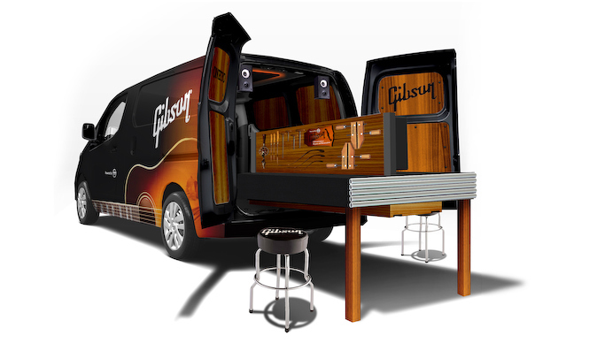 日産とギターメーカーのギブソンがコラボ｜Nissan ギャラリー