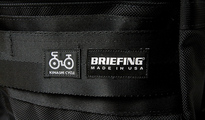 木梨サイクル × BRIEFING｜コラボレーションバッグ全4型を発売 ギャラリー