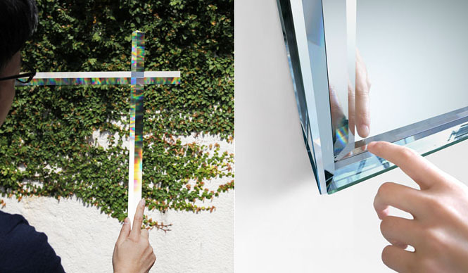 GLAS ITALIA｜ミラノサローネ2013で吉岡徳仁デザイン「PRISM mirror」シリーズ発表 ギャラリー