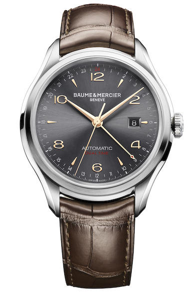 Baume & Mercier｜異なるふたつの時間を表示する「クリフトン GMT」 ギャラリー