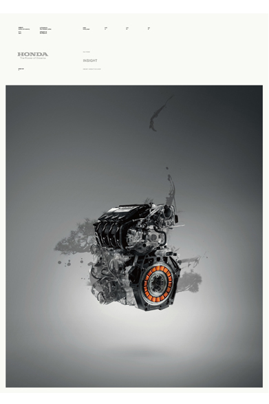 ART｜ホンダ「インサイト」のポスターアート展を開催 ギャラリー
