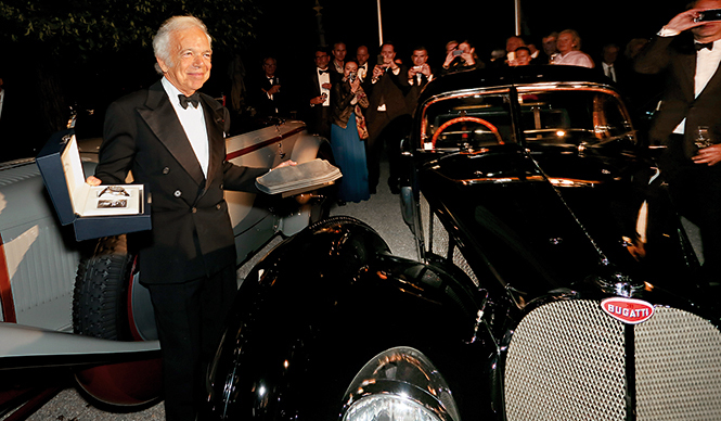 A.ランゲ＆ゾーネ｜ラルフ・ローレン氏がヒストリックカーコンクールのウイナーに、世界にただひとつの「ランゲ 1・タイムゾーン」が贈られる｜A.Lange & Söhne