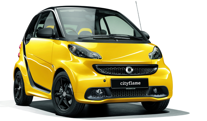 スマートに、フレームイエローを纏った限定車登場｜smart