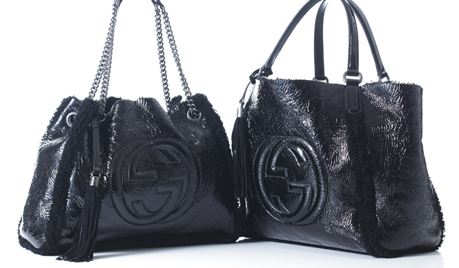 GUCCI｜“ふわふわ”のカーリーファーが新鮮な「ソーホー」秋の新作 ギャラリー