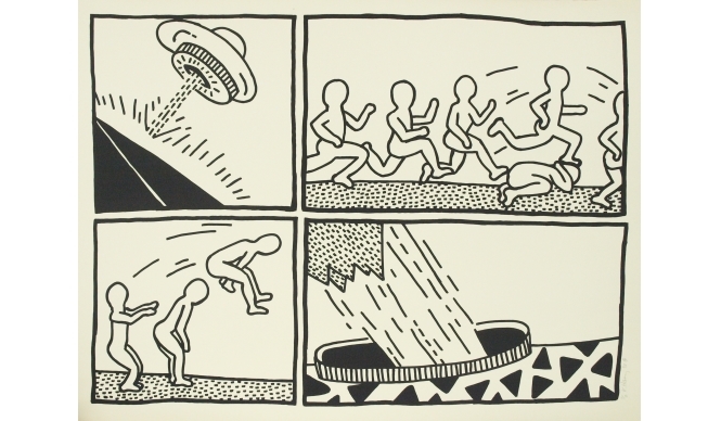 ART｜大阪・テヅカヤマギャラリーがキース・へリングの大作展を開催