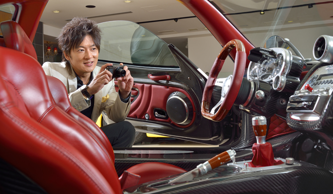 ワイヤレス連携で撮った写真もその場で簡単シェア