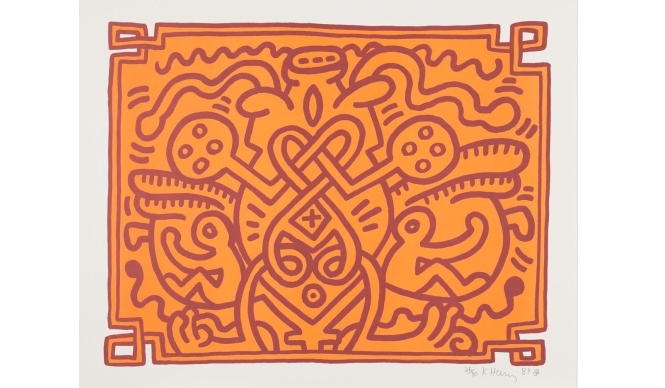 ART｜山梨県でキュレーターズ・セレクション007 『キース・ヘリングの記号性 vol.2』展