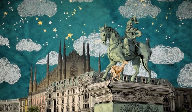 TRUSSARDI｜グレイハウンドロゴ40周年を祝うアニメーションムービー公開