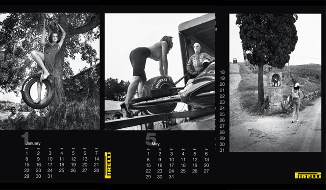 PIRELLI｜ヘルムート・ニュートンによる未発表カレンダーをリリース