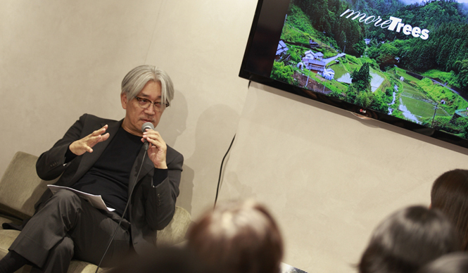 more trees｜坂本龍一氏が「バーニーズ アカデミー」でモア・トゥリーズを語る