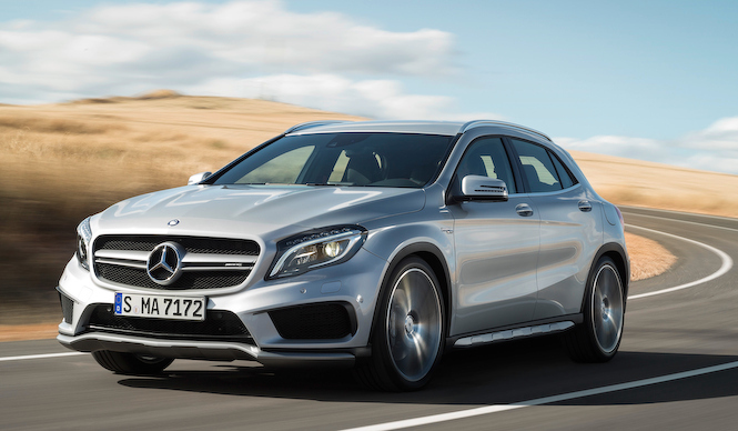 360psのコンパクトSUV「GLA 45 AMG」｜Mercedes-Benz ギャラリー