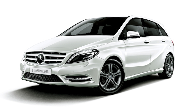 モノトーンカラーの特別なBクラス｜Mercedes-Benz ギャラリー