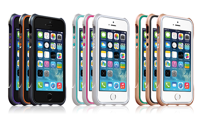 TUNEWEAR｜工具いらずで最大27通り iPhone 5s/5用メタルバンパー ギャラリー
