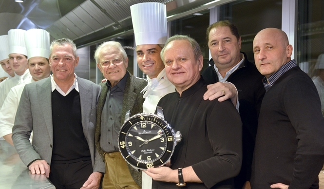 BLANCPAIN｜ブランパンとジョエル・ロブションが協力関係に ギャラリー