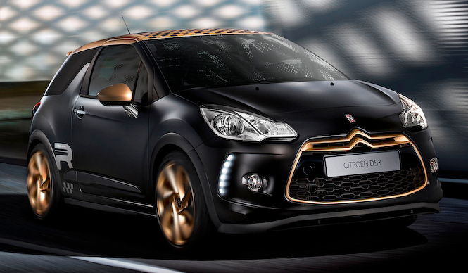 ゴールドとマットブラックのDS3レーシング｜Citroen ギャラリー