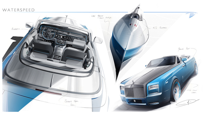 水上での世界最速記録を称えるビスポークモデルのファントム｜Rolls-Royce