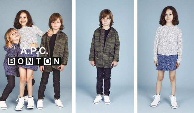 A.P.C.｜アー・ペー・セーとボントンがキッズ向けカプセルコレクション ギャラリー