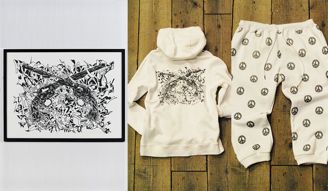 名古屋を拠点に活動する切り絵作家 尾関幹人とのコラボアイテムが登場｜roar 