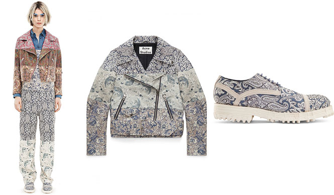 ACNE STUDIOS｜「リバティ」プリントの限定コラボコレクションを発売 ギャラリー