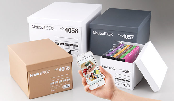 KING JIM｜スマートフォンで中身を管理できる収納ボックス ギャラリー