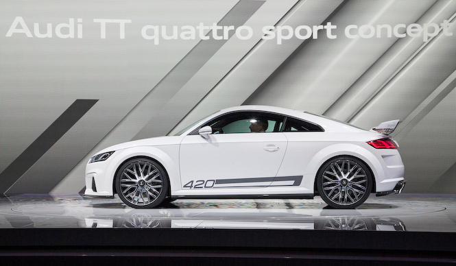 420psの2リッターエンジンを搭載したアウディTT｜Audi ギャラリー