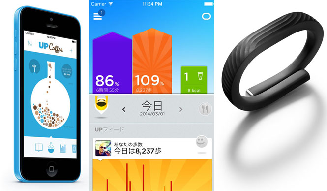Jawbone｜Bluetooth対応リストバンド「UP24」新発売 ギャラリー