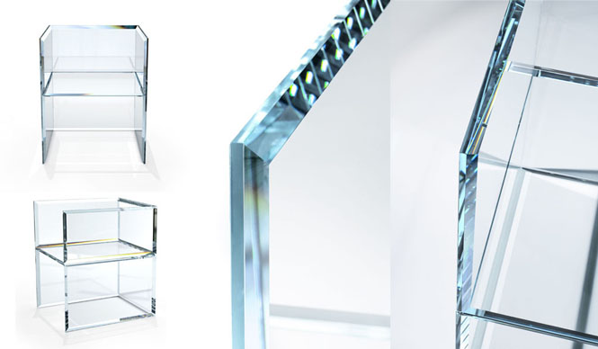 GLAS ITALIA｜吉岡徳仁デザイン「PRISM glass chair」 ギャラリー