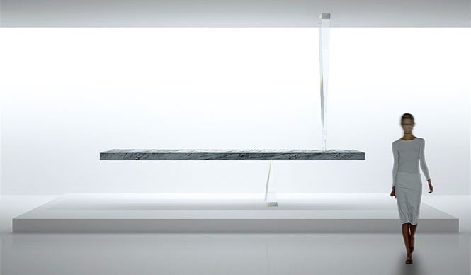 Marble Across Time｜吉岡徳仁デザインの「Agravic」 ギャラリー