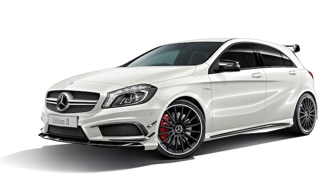 A 45 AMGに個性きわ立つ特別仕様車｜Mercedes-Benz ギャラリー