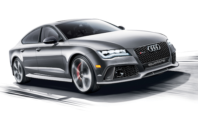 赤のアクセントとカーボンをあしらった特別なRS7｜Audi ギャラリー