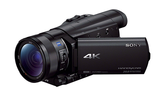 Sony｜初の家庭用サイズ4K対応ハンディカム「AX100」誕生 ギャラリー