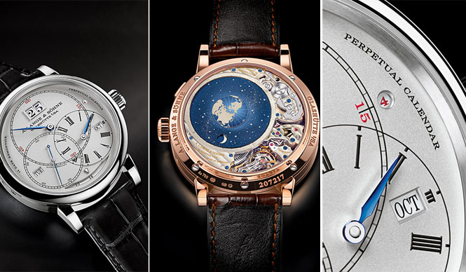 A. LANGE & SÖHNE｜ケースの裏側に画期的な天文機構を搭載