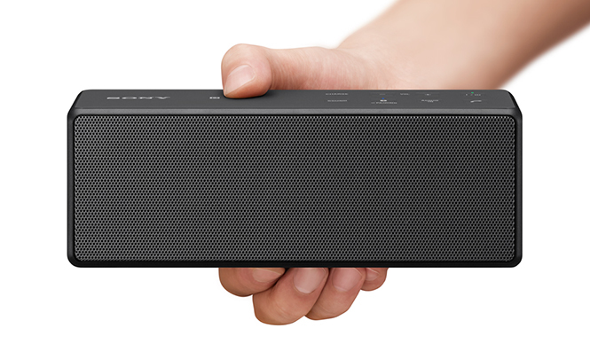 Sony｜手のひらサイズで重低音を楽しめるワイヤレススピーカー 発表 ギャラリー