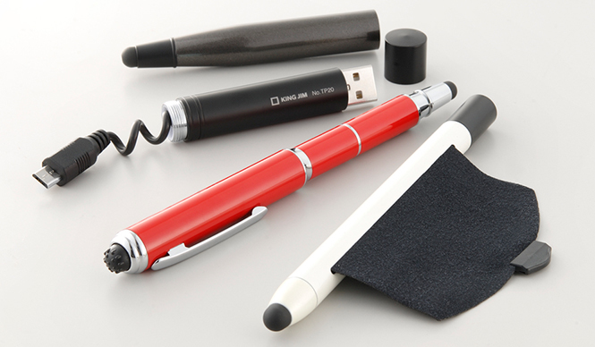 KING JIM｜クリーナーやマッサージ機能付きのタッチペン登場 ギャラリー