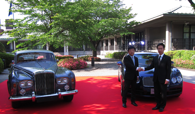 V8エンジンのフライングスパー、日本デビュー｜Bentley ギャラリー