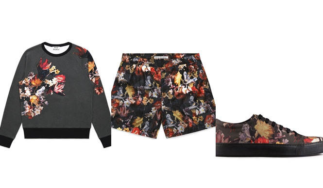 ACNE STUDIOS｜メンズの新作「フローラル シリーズ」登場 ギャラリー