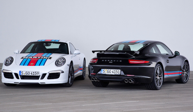 マルティーニカラーをまとったポルシェ911の特別限定車｜Porsche ギャラリー