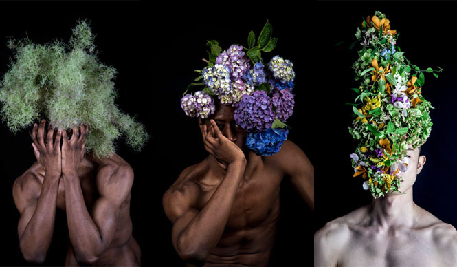 ART｜花結い師 TAKAYA 初の写真展『MEN』開催 ギャラリー