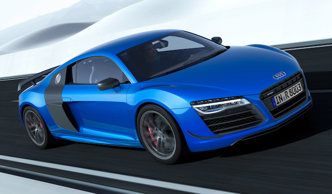 レーザーライトを搭載する特別なアウディR8｜Audi ギャラリー