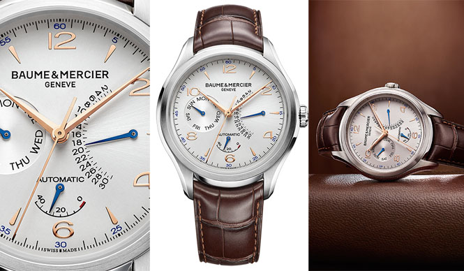 BAUME & MERCIER｜クラシックなテイスト際立つレトログラードモデル ギャラリー