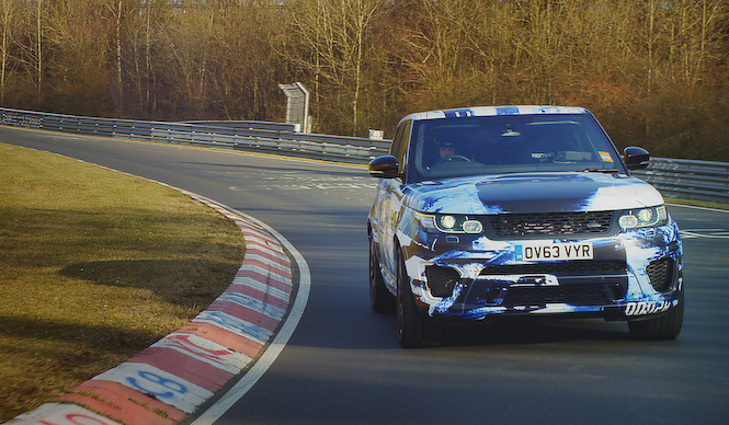 最速のレンジローバー スポーツがグッドウッドを駆け抜ける｜Range Rover