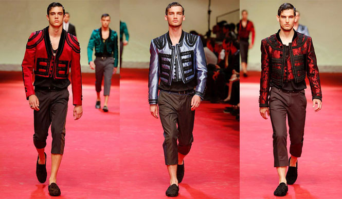DOLCE & GABBANA｜2015年春夏 メンズコレクション