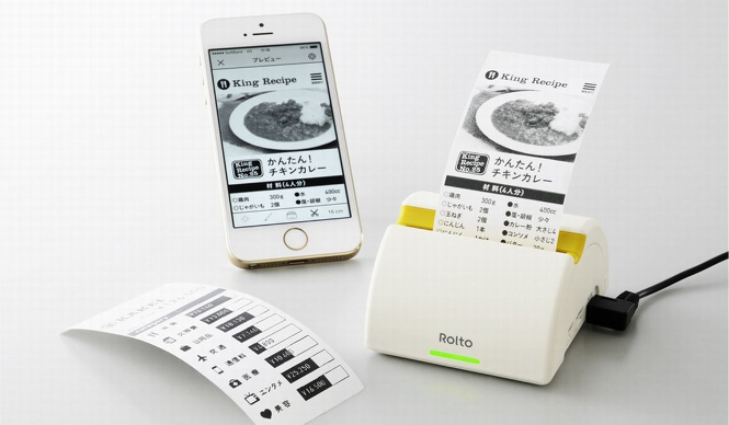 KING JIM ｜感熱式のスクリーンプリンター「ロルト」が登場 ギャラリー